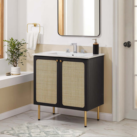 Chaucer 30" Bathroom Vanity Cabinet (Sink Basin Not Included) Modway Model: eei-6602