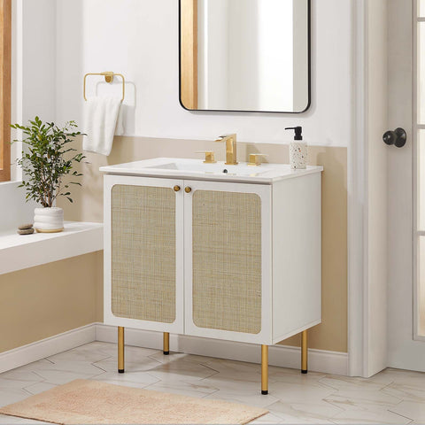 Chaucer 30" Bathroom Vanity Cabinet (Sink Basin Not Included) Modway Model: eei-6602