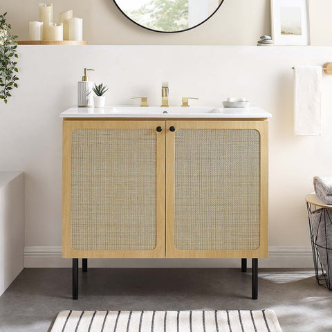 Chaucer 36" Bathroom Vanity Cabinet (Sink Basin Not Included) Modway Model: eei-6603