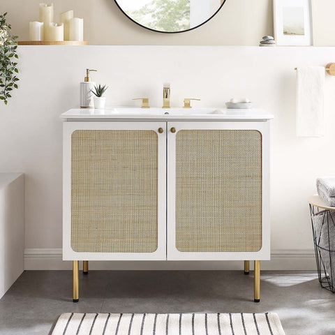 Chaucer 36" Bathroom Vanity Cabinet (Sink Basin Not Included) Modway Model: eei-6603