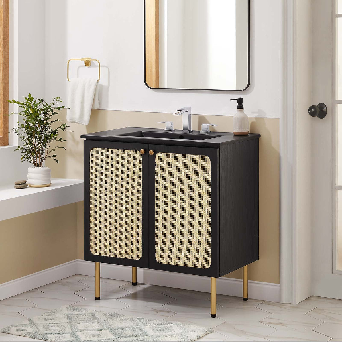 Chaucer 30" Bathroom Vanity Modway Model: eei-6696