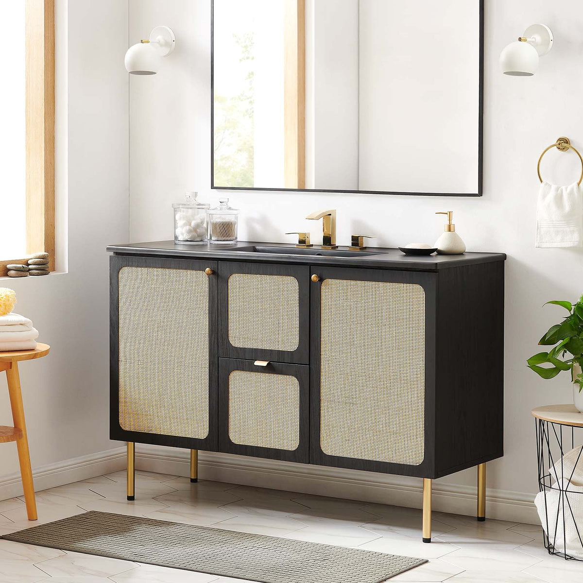 Chaucer 48" Single Sink Bathroom Vanity Modway Model: eei-6700