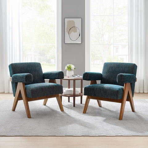 Lyra Fabric Armchair - Set of 2 Modway Model: eei-6704