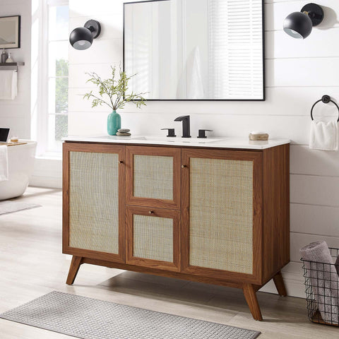 Soma 48” Single Sink Bathroom Vanity Modway Model: eei-6719