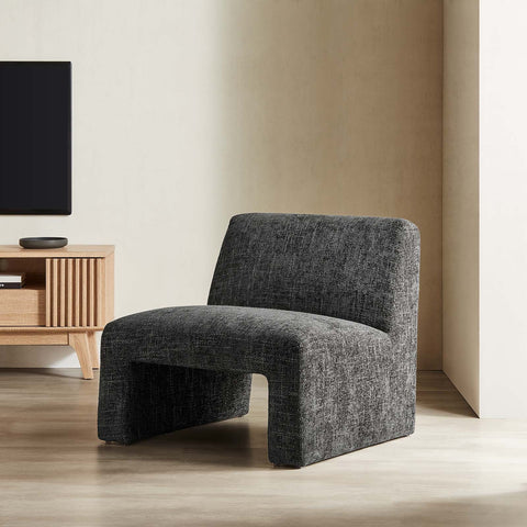 Amita Chenille Upholstered Accent Chair Modway Model: eei-6765
