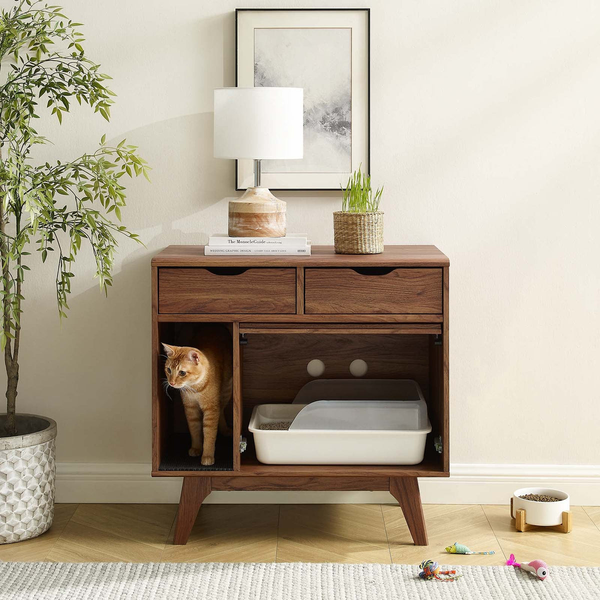 Render Cat Cabinet Modway Model: eei-6796