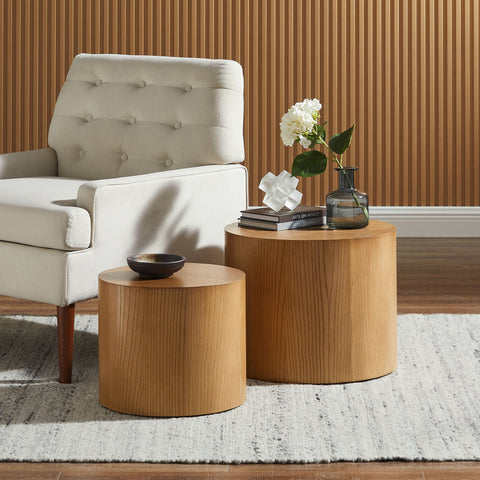 Amani Round Nesting Coffee Tables Set of 2 Modway Model: eei-6893