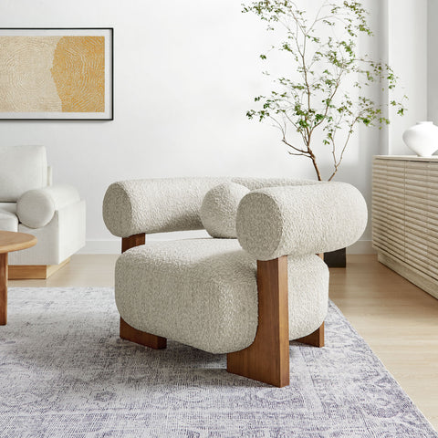 Jace Boucle Accent Chair Modway Model: eei-6996