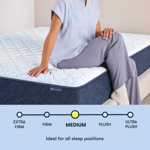 Serta SleepToGo 12” Medium Firm Hybrid Mattress