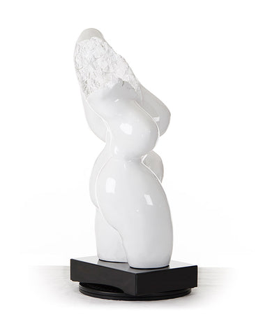 Sz0308 Modern White Feminine Sculpture Model VGTHSZ0308-WHT
