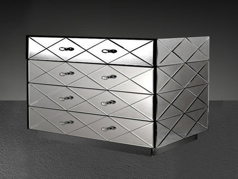 Segovia Modern Mirrored Bedroom Furniture Dresser Model VGMC-GC-1003Z