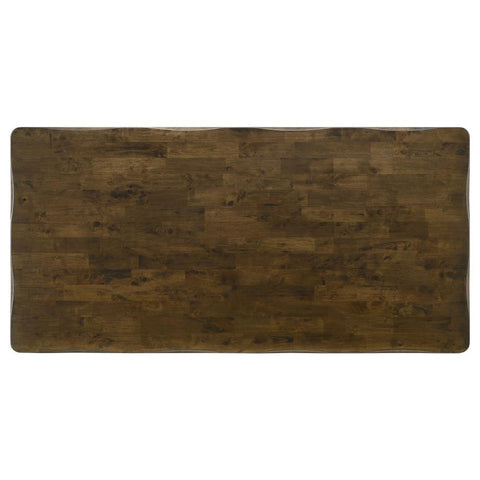 Coaster Alston Dining Room Set Knotty Nutmeg and Grey Model 106381-S6