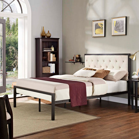 Mia Fabric Bed Modway Model: mod-5180