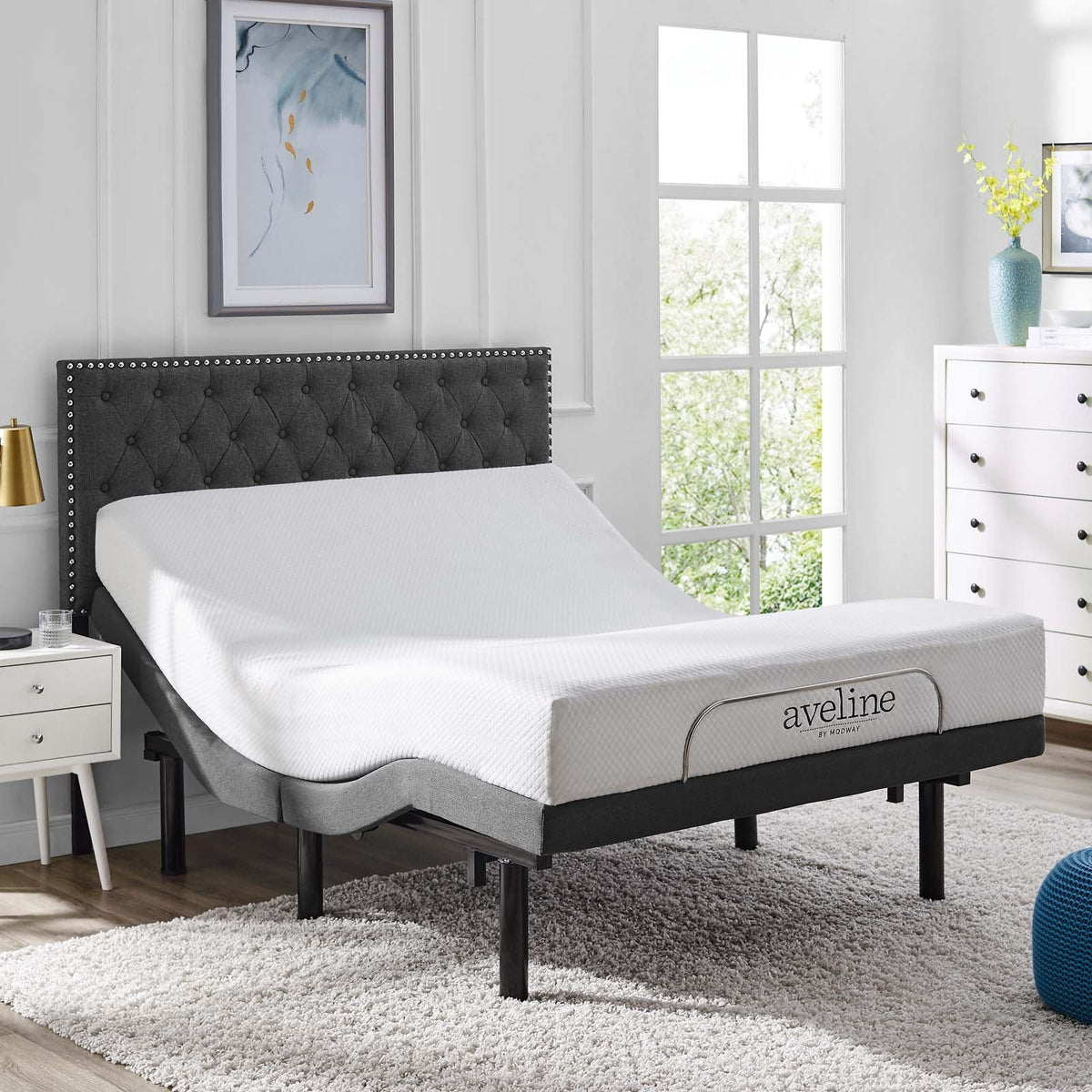 Transform Adjustable Wireless Remote Bed Base Modway Model: mod-6108