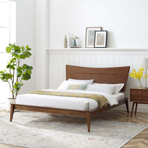 Astra Wood Platform Bed Modway Model: mod-6249