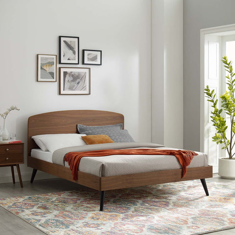 Bronwen Wood Platform Bed Modway Model: mod-6255