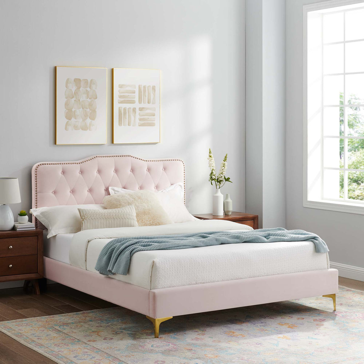 Amber Platform Bed Modway Model: mod-6775