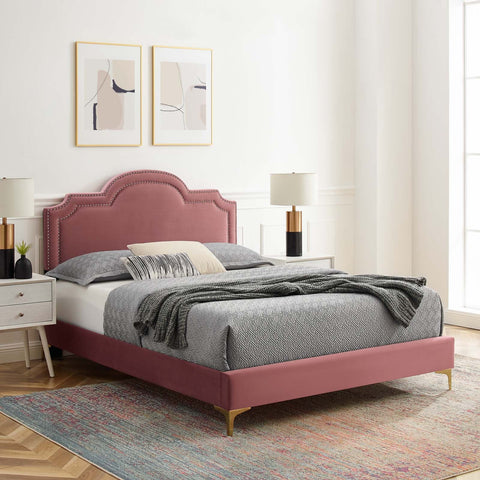 Aviana Performance Velvet Bed Modway Model: mod-6789