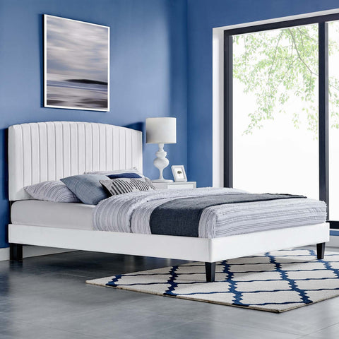 Alessi Performance Velvet Platform Bed Modway Model: mod-7041