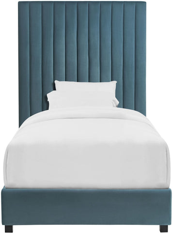 Arabelle Sea Blue Bed in Twin Model: TOV-B127