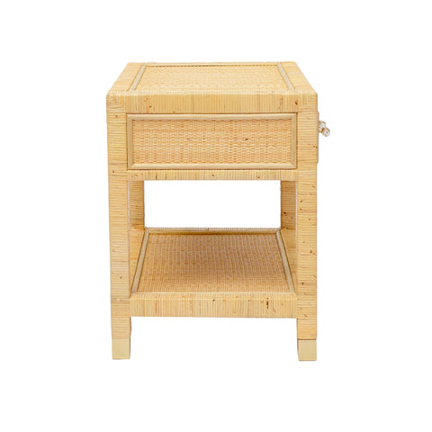 Amara Natural Rattan Nightstand Model: TOV-B21027