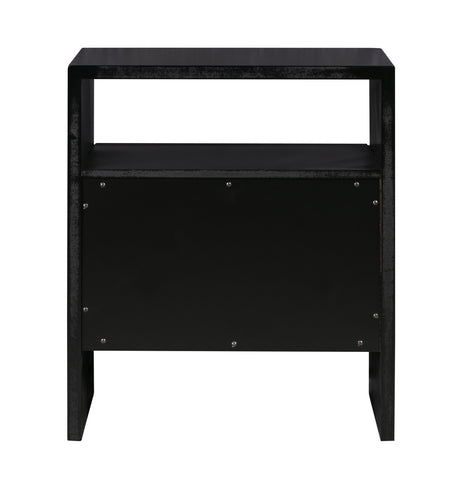 Libre Black Nightstand Model: TOV-B44060