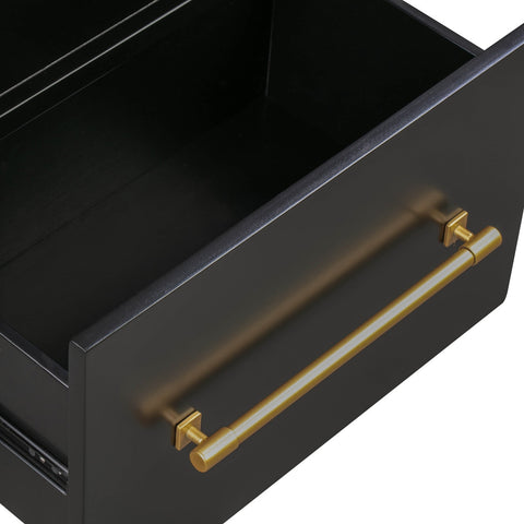 Libre Black Nightstand Model: TOV-B44060