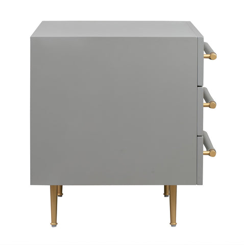 Trident Grey Nightstand Model: TOV-B44061