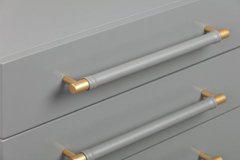 Trident Grey Nightstand Model: TOV-B44061