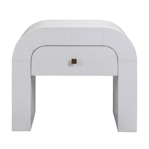 Hump White Nightstand Model: TOV-B44074