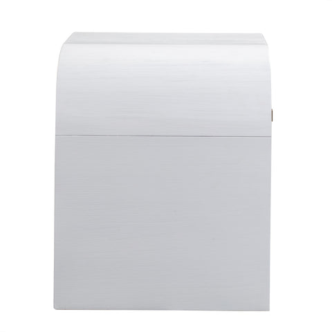 Hump White Nightstand Model: TOV-B44074