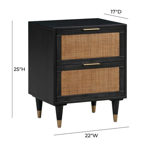 Sierra Noir Nightstand Model: TOV-B44106