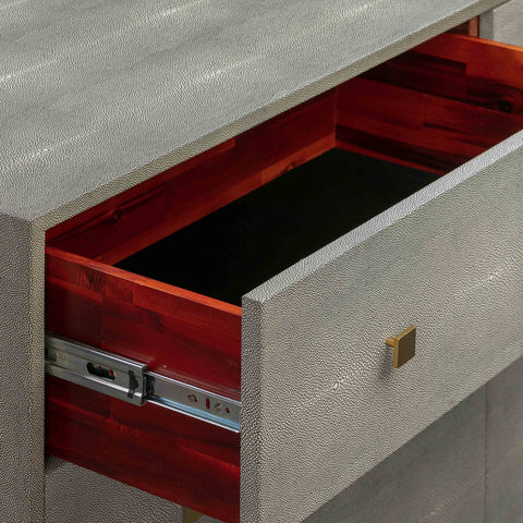 Pesce Shagreen 6 Drawer Dresser Model: TOV-B44147
