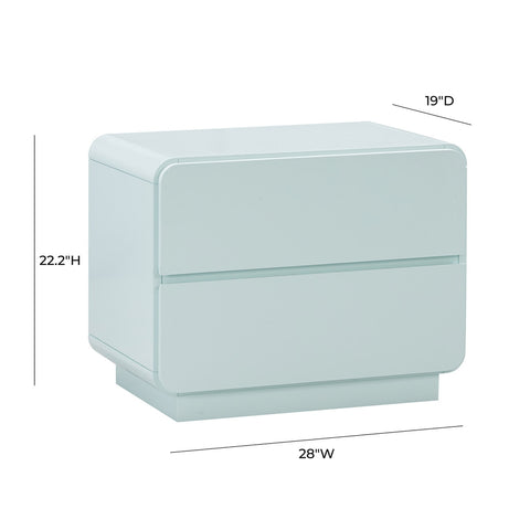 Sagura Blue Nightstand Model: TOV-B54229
