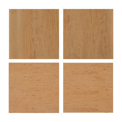 Abigail Natural Birdseye Maple Nightstand Model: TOV-B54255