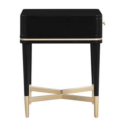 Julieta Black Nightstand Model: TOV-B54258