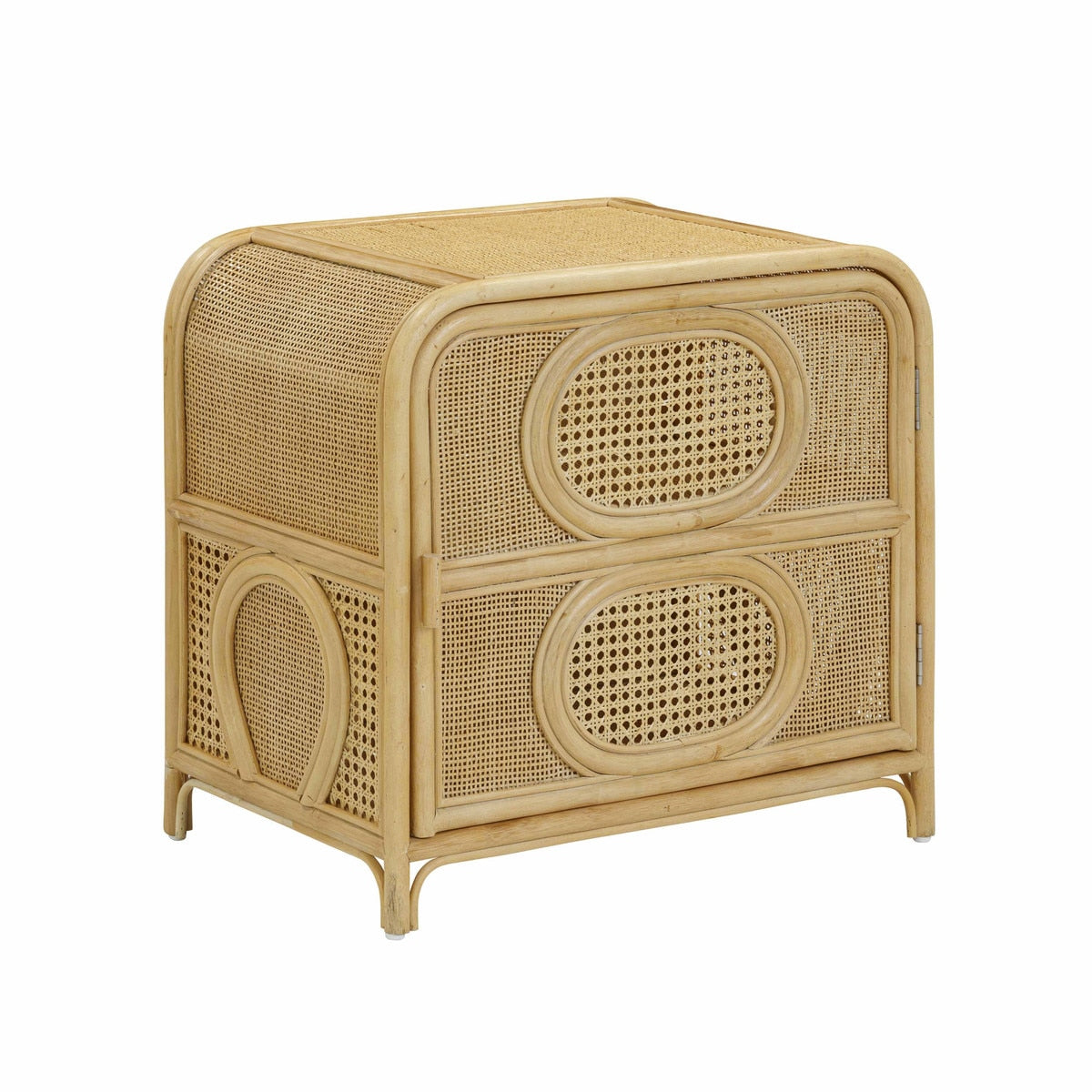 Tina Natural Rattan Nightstand Model: TOV-B54313