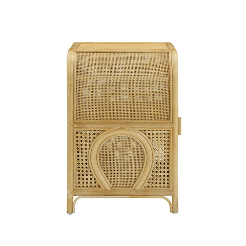 Tina Natural Rattan Nightstand Model: TOV-B54313
