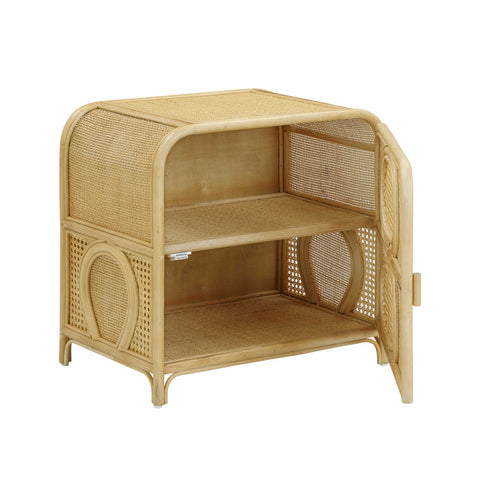 Tina Natural Rattan Nightstand Model: TOV-B54313