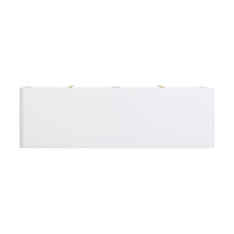 Patty White Rattan 6 Drawer Dresser Model: TOV-B54354