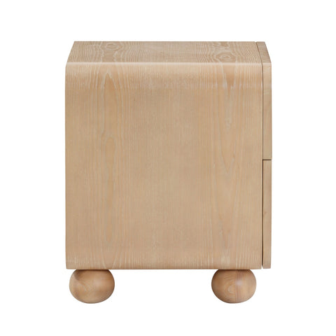 Moonrise Natural Ash Nightstand Model: TOV-B54376