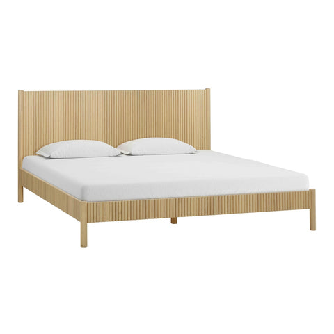 Tyla Natural Wood King Bed Model: TOV-B54410