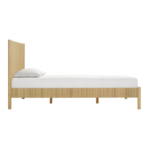Tyla Natural Wood King Bed Model: TOV-B54410