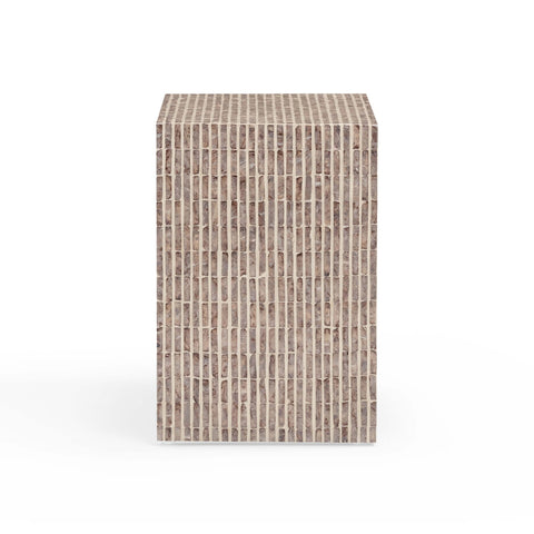 Derry Lavender Capiz Shell Nightstand Model: TOV-B54433