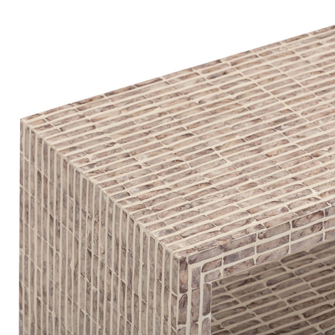 Derry Lavender Capiz Shell Nightstand Model: TOV-B54433