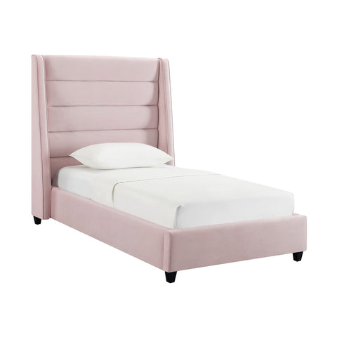 Koah Blush Velvet Bed in Twin Model: TOV-B6332