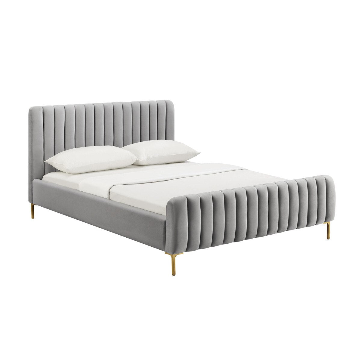 Angela Grey Bed in King Model: TOV-B6374