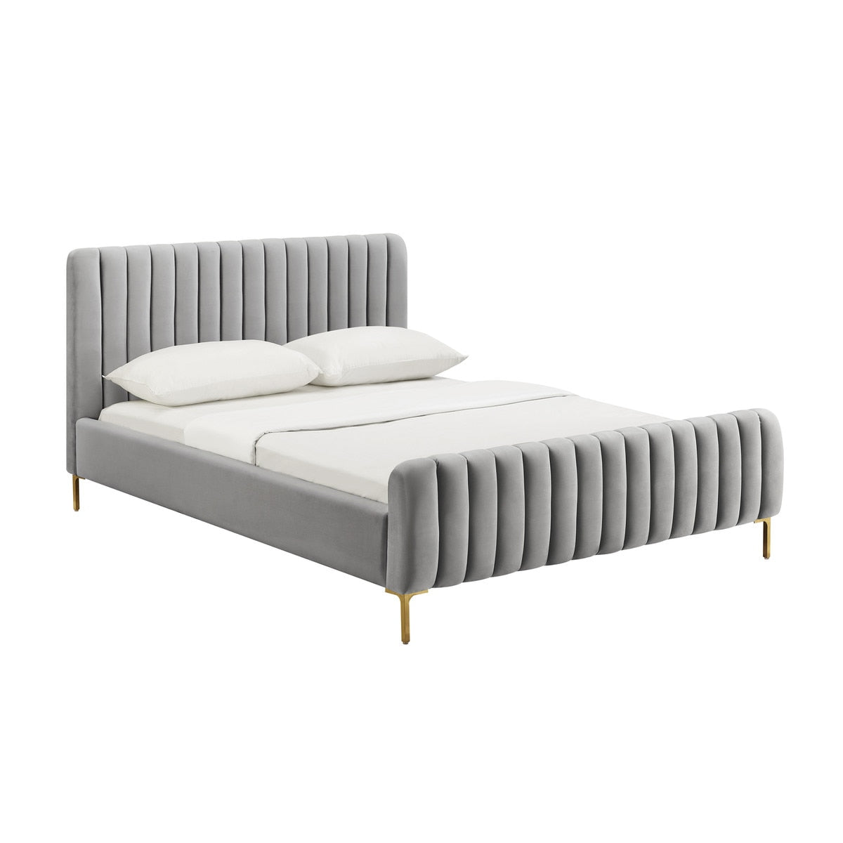 Angela Grey Bed in Queen Model: TOV-B6375
