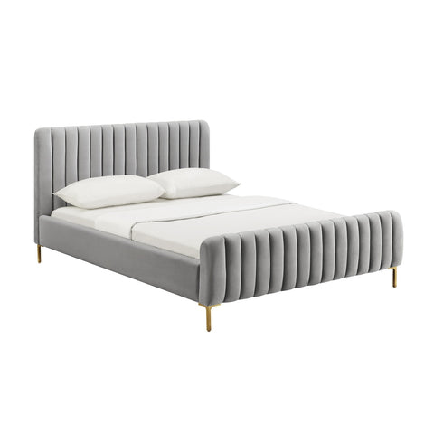 Angela Grey Bed in Queen Model: TOV-B6375