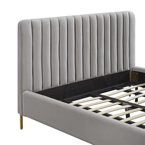 Angela Grey Bed in Queen Model: TOV-B6375